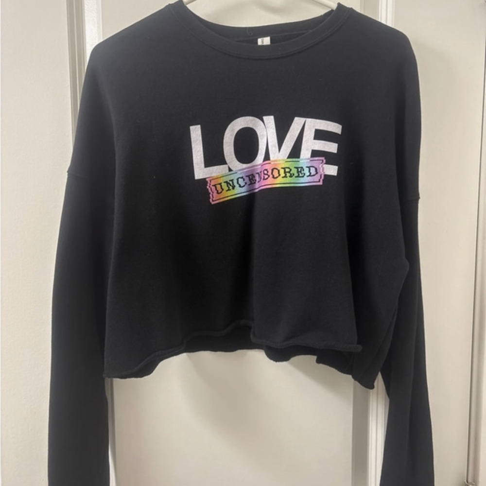 Bella Canvas Black Fleece Sweatshirt
